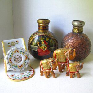 Lot 6 Pieces India Decor New Items